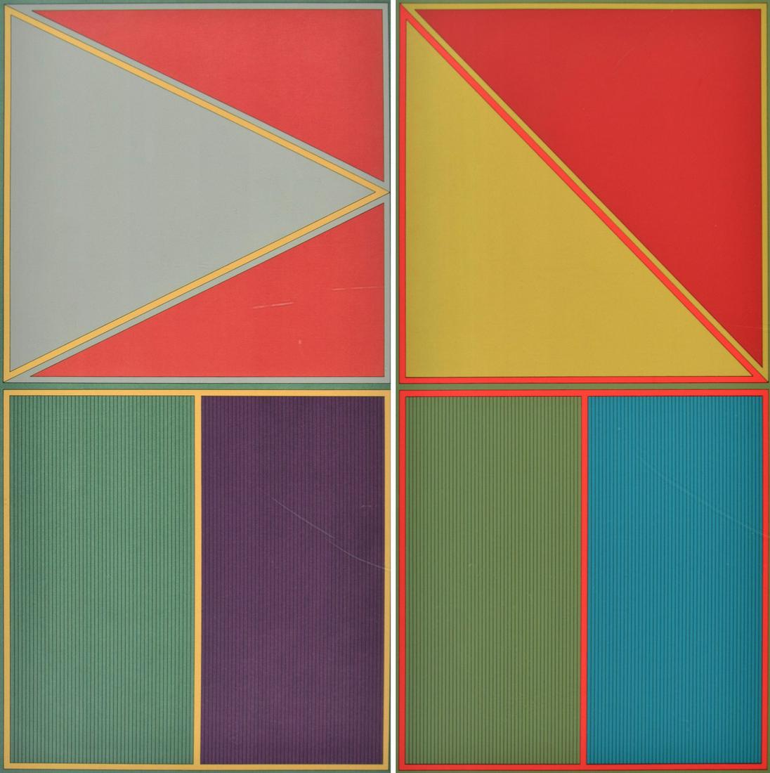 2 Gordon House TRIANGLE Serigraphs, Signed Editions (1 of 17)