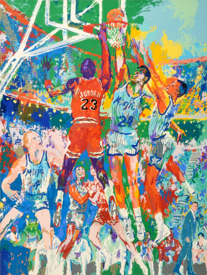 LeRoy Neiman ORLANDO MAGIC Serigraph, Signed Edition (1 of 11)