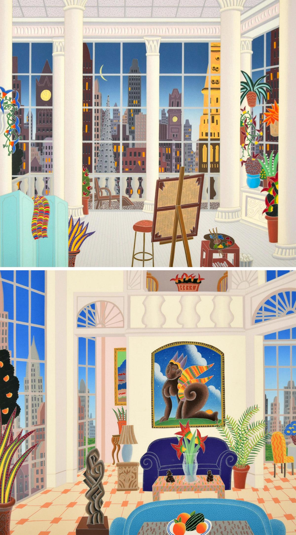 2 Thomas McKnight Serigraphs, Signed Editions (1 of 18)