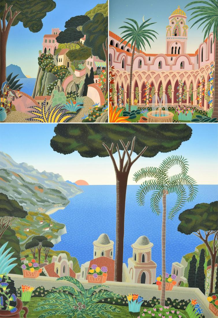 3 Thomas McKnight Serigraphs, Signed Editions (1 of 20)