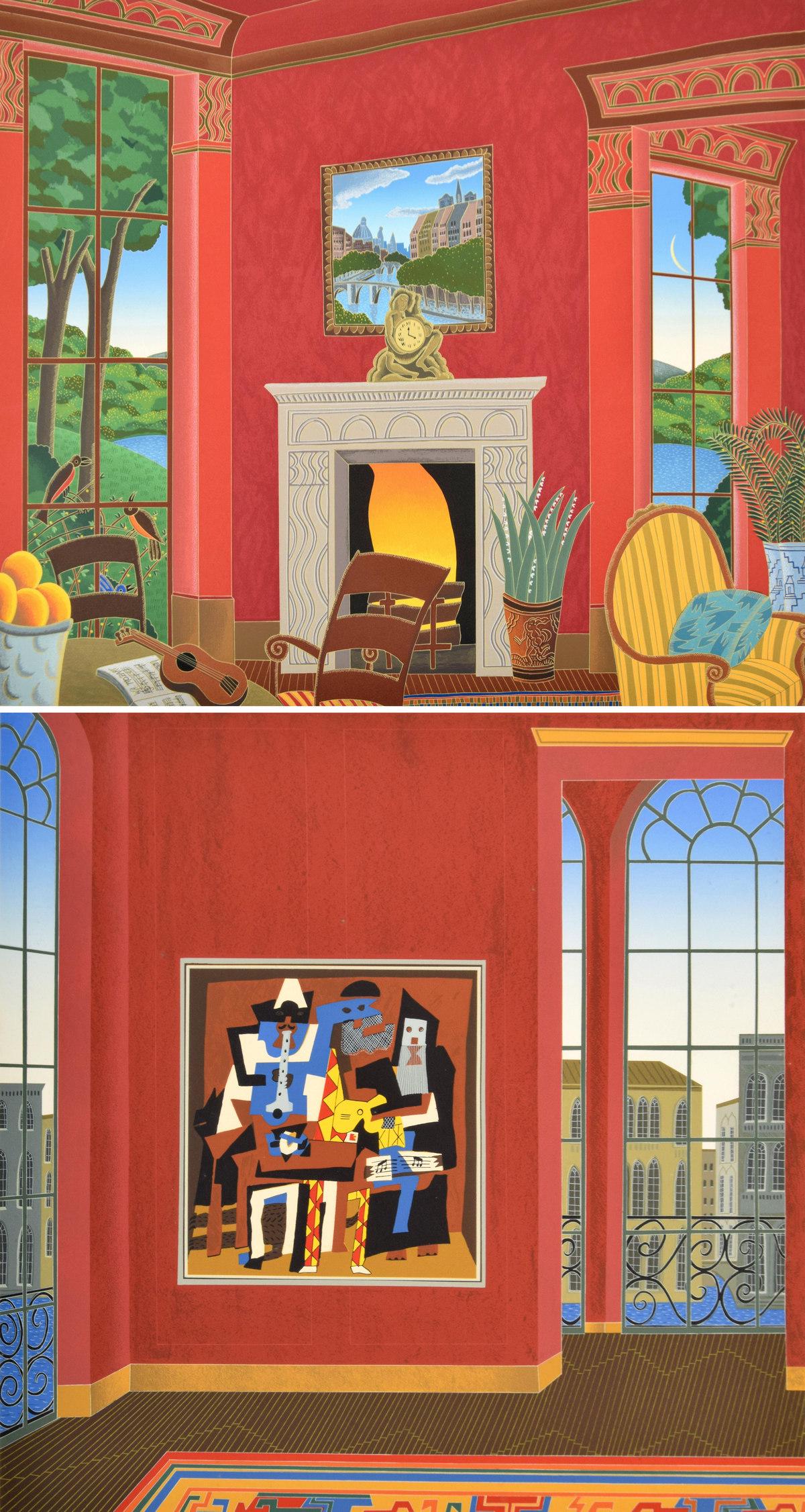 2 Thomas McKnight Serigraphs, Signed Editions (1 of 17)