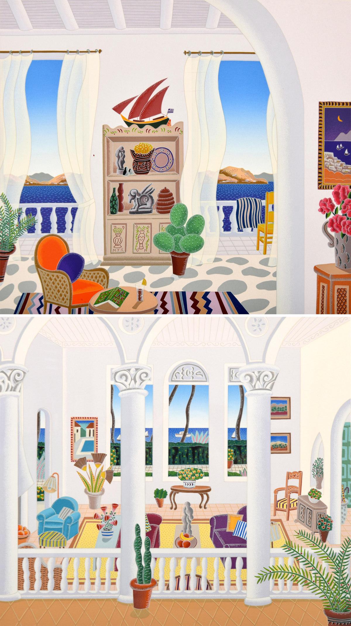 2 Thomas McKnight Serigraphs, Signed Editions (1 of 16)