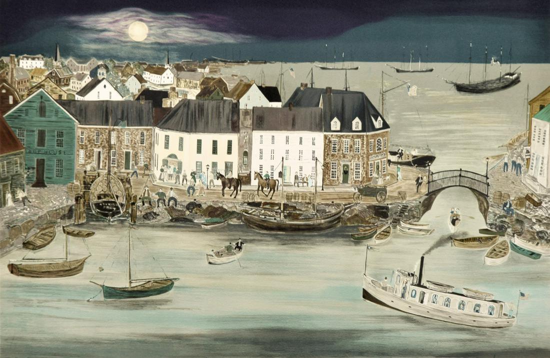 Will Moses MOONLIGHT BAY Print, Signed Edition (1 of 8)