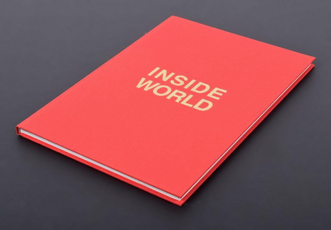 Richard Prince INSIDE WORLD Photo Book & Signed Joke: Artist/Designer; Manufacturer: Richard Prince (b. 1949) Marking(s); notes: signed, marking(s); ed. 203/250; 1989 Country of origin; materials: American; bound offset-printed lithographs Dimensions (H,