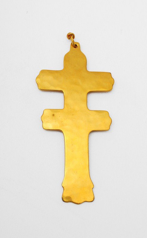 Vintage Pendant by Mary McFadden: Designer & Manufacturer: Mary McFadden Markings: marked Country of Origin & Materials: USA; metal Additional Information & Circa: Vintage handcrafted necklace pendant by fashion designer Mary McFadden
