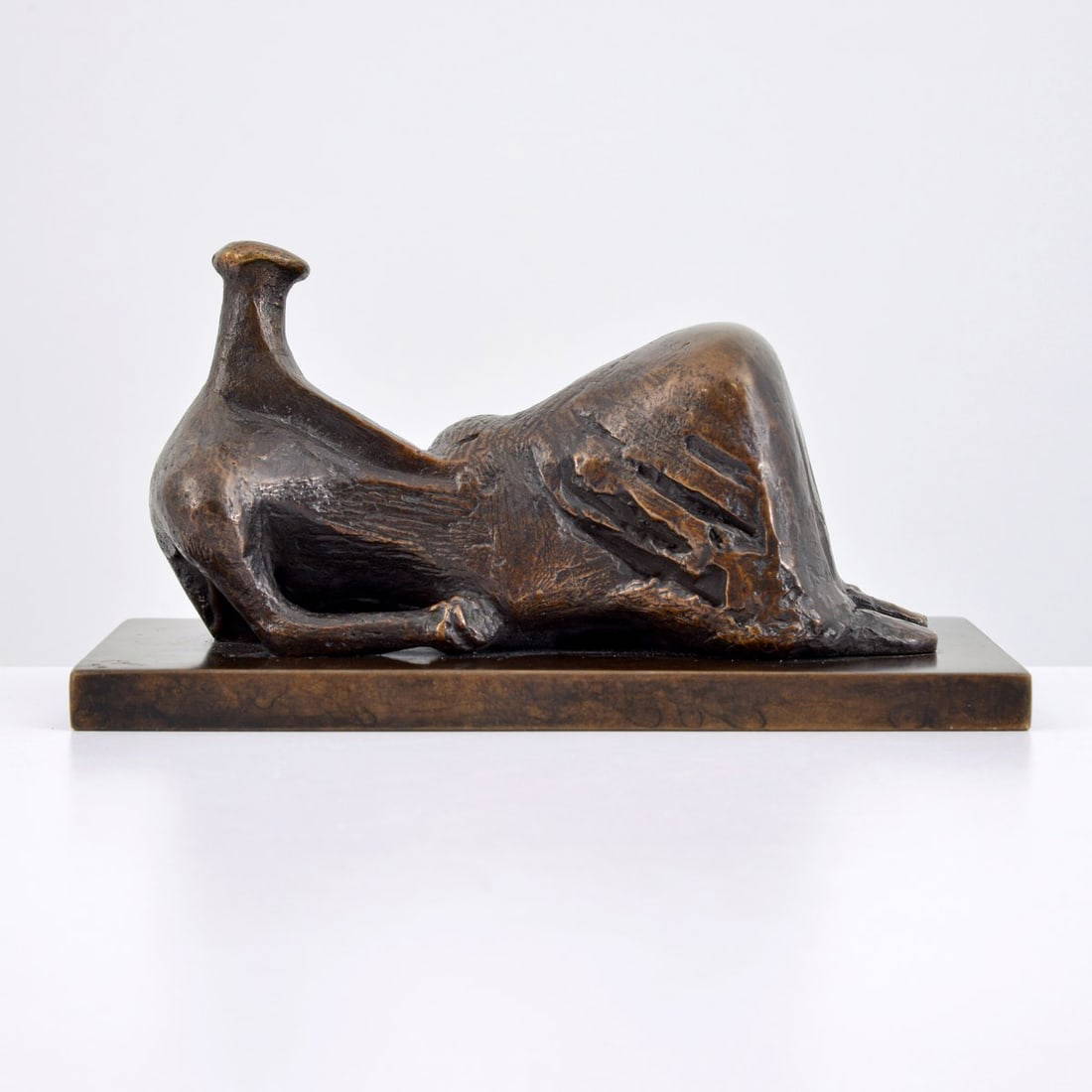 Henry Moore Bronze Sculpture, Female Figure Auction