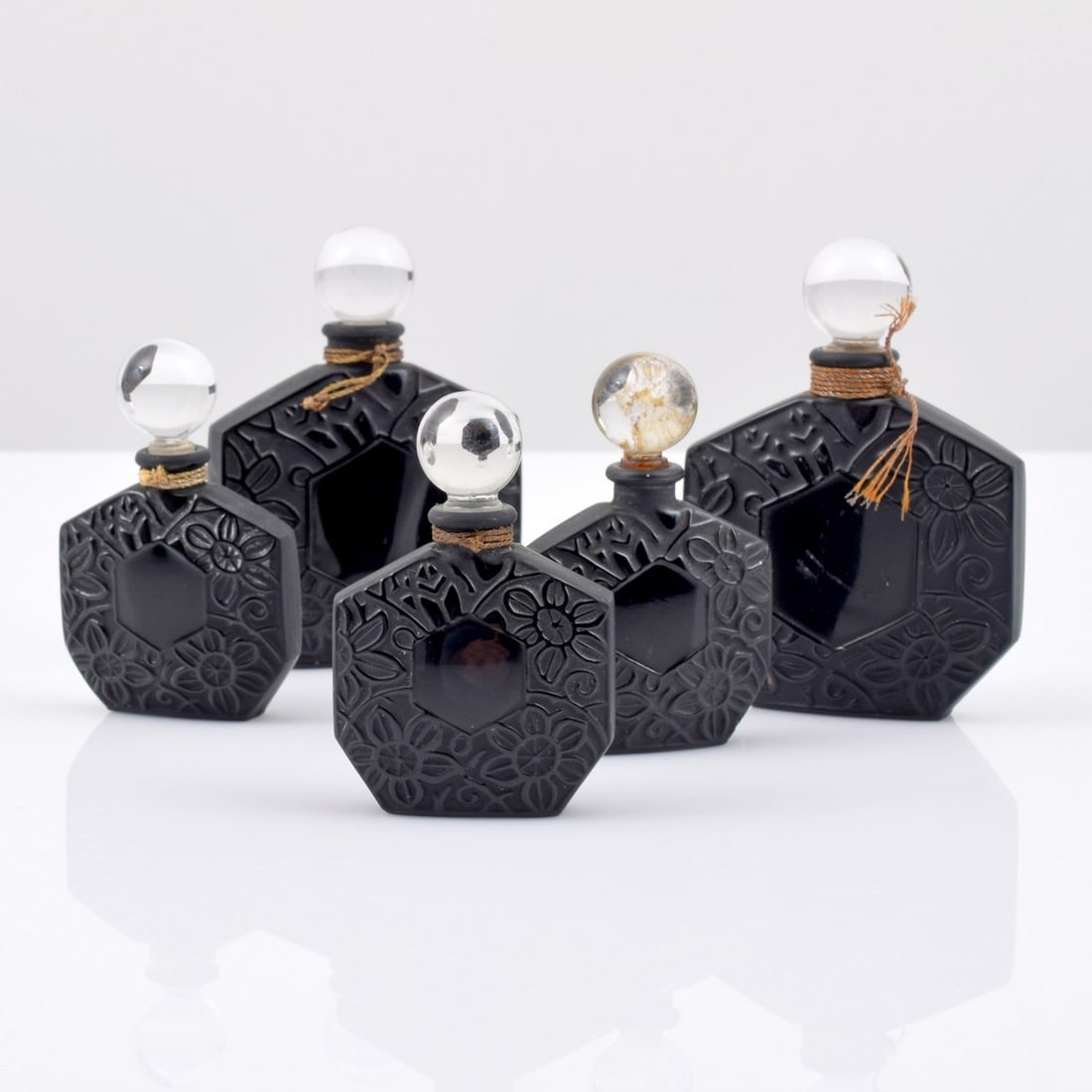 5 J.C. Brosseau OMBRE ROSE Perfume Bottles (1 of 10)