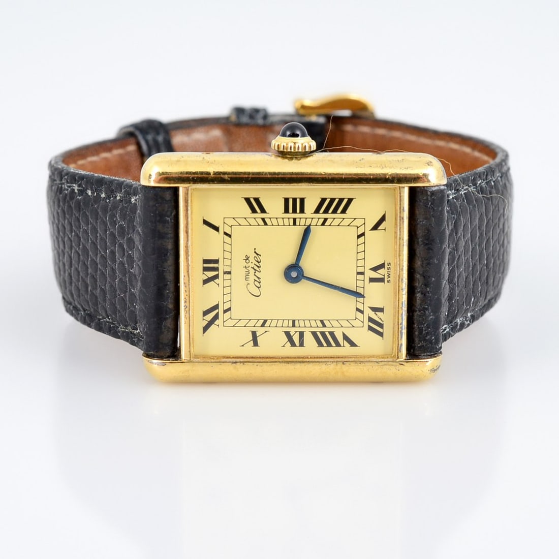 Cartier Tank Watch, 18K Gold Plated Sterling Silver (1 of 10)
