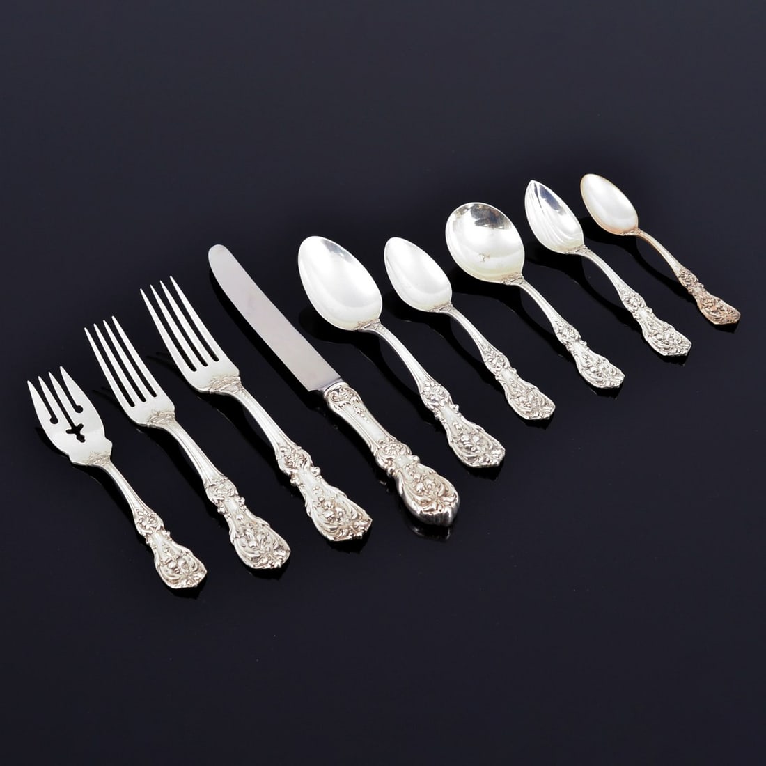 Reed & Barton FRANCIS I Sterling Silverware Service, 197 pcs. (1 of 17)