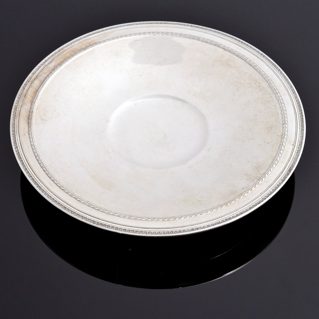 Gorham EDGEWORTH Sterling Silver Footed Tray (1 of 6)