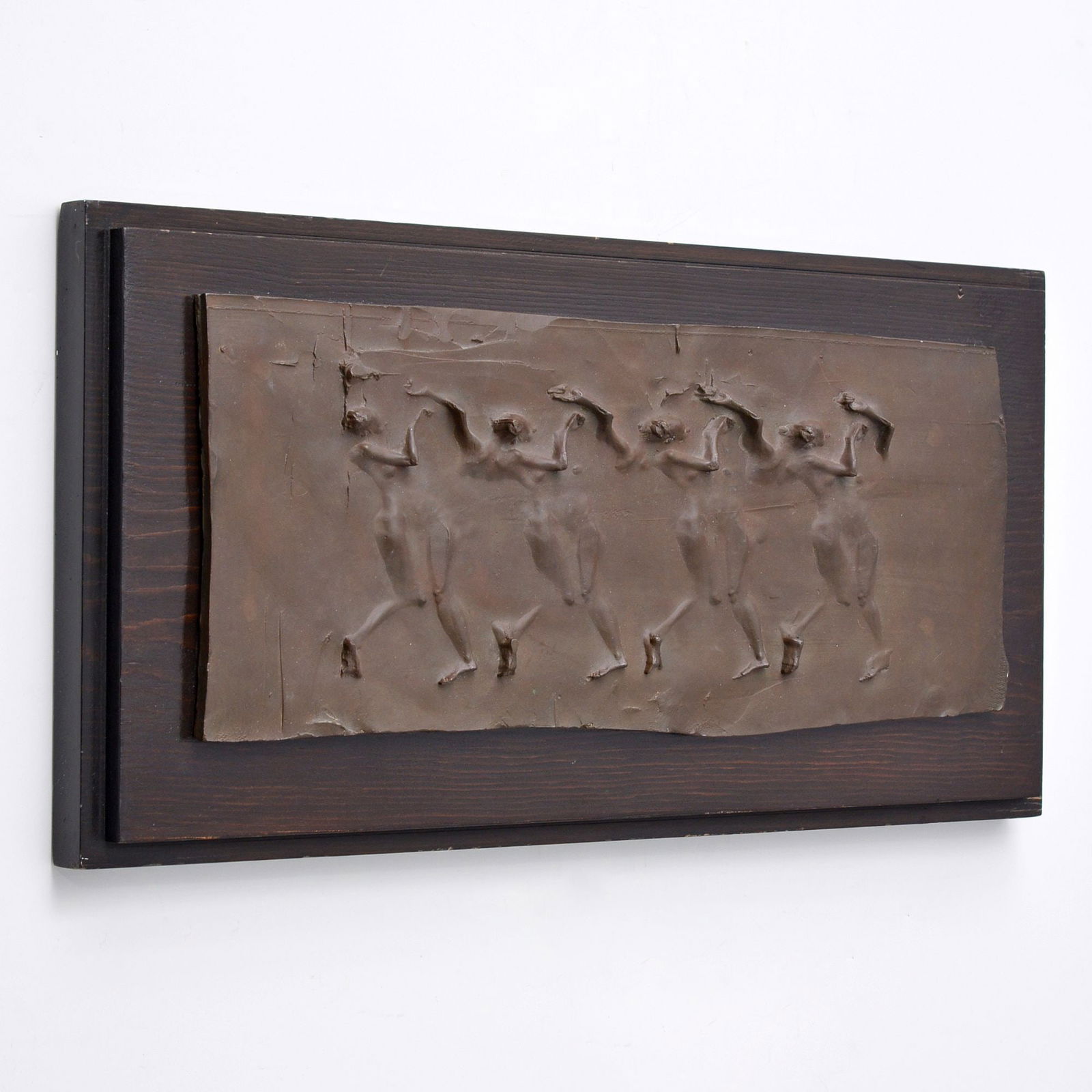 Robert Graham Bronze Relief Sculpture: Artist/Designer; Manufacturer: Robert Graham (Mexican/American, 1938-2008)Marking(s); notes: marked "Albert"; ed. 36/100; 1984Materials: bronze, woodDimensions