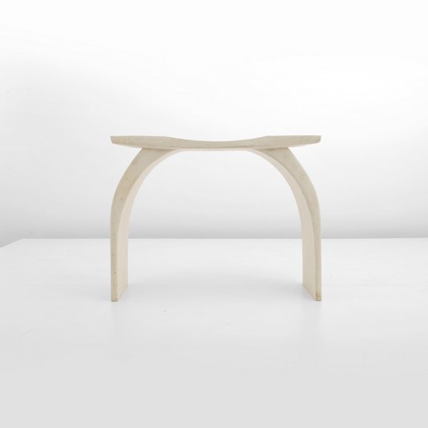 Console Table, John Dickinson: Designer & Manufacturer: John Dickinson, Manner of Markings: none Country of Origin & Materials: USA; other Additional Information & Circa: Quality and heavy console table in the manner of John Dickin