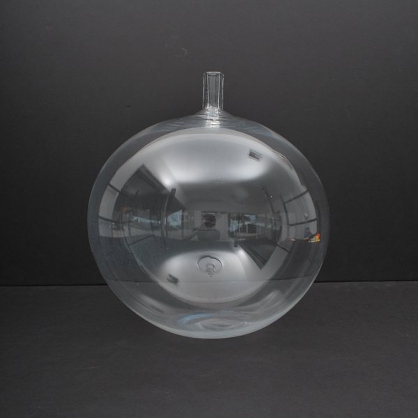 Monumental Vase by Ingeborg Lundin for Orrefors: Designer & Manufacturer: Ingeborg Lundin; Orrefors Markings: marked; dated Country of Origin & Materials: Sweden; glass Additional Information & Circa: Monumental "Apple" vase by Ingeborg Lundin; 1957