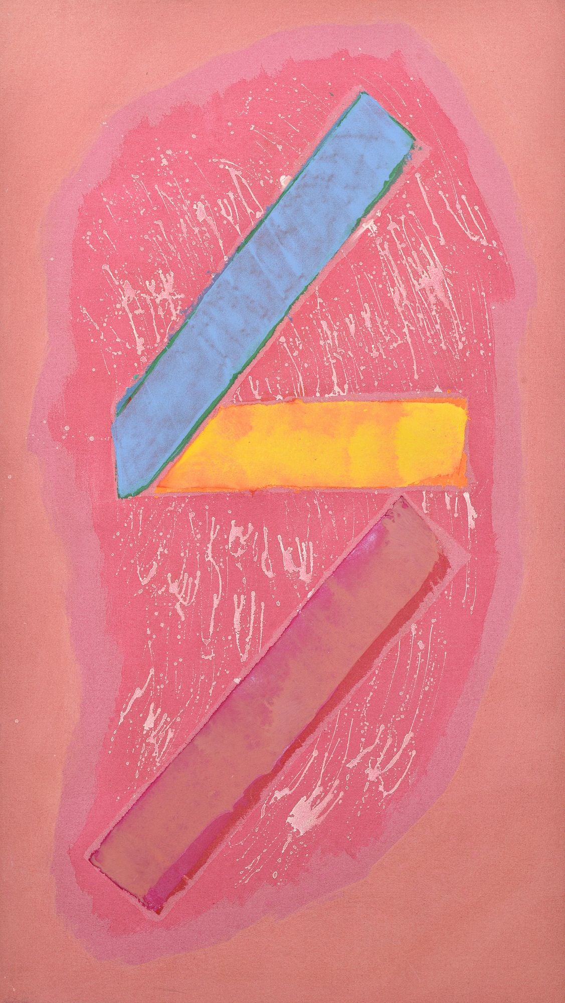 Massive Basilios Poulos Abstract Painting, 81"W (1 of 12)