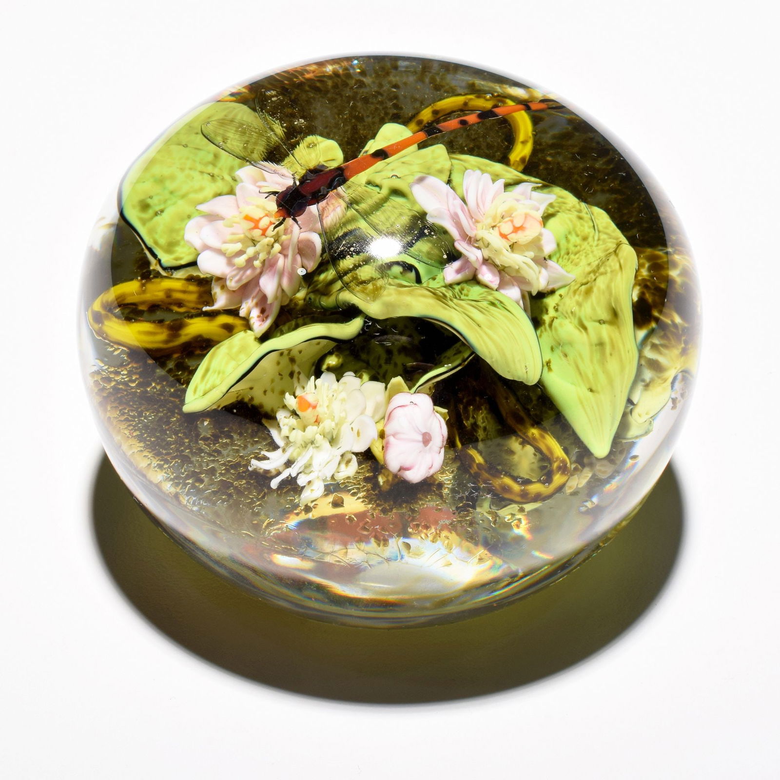 Paul J. Stankard Botanical / Root People Paperweight (1 of 8)