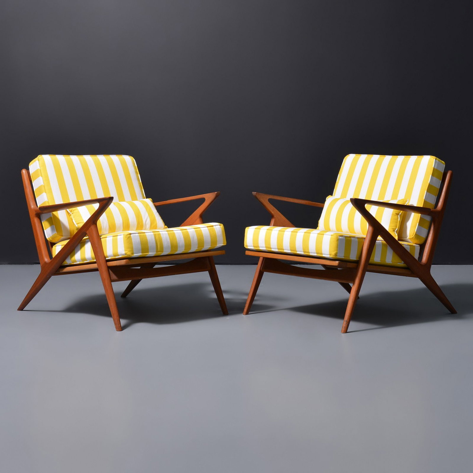 Pair of Poul Thorsbjerg Jensen Z Lounge Chairs (1 of 8)
