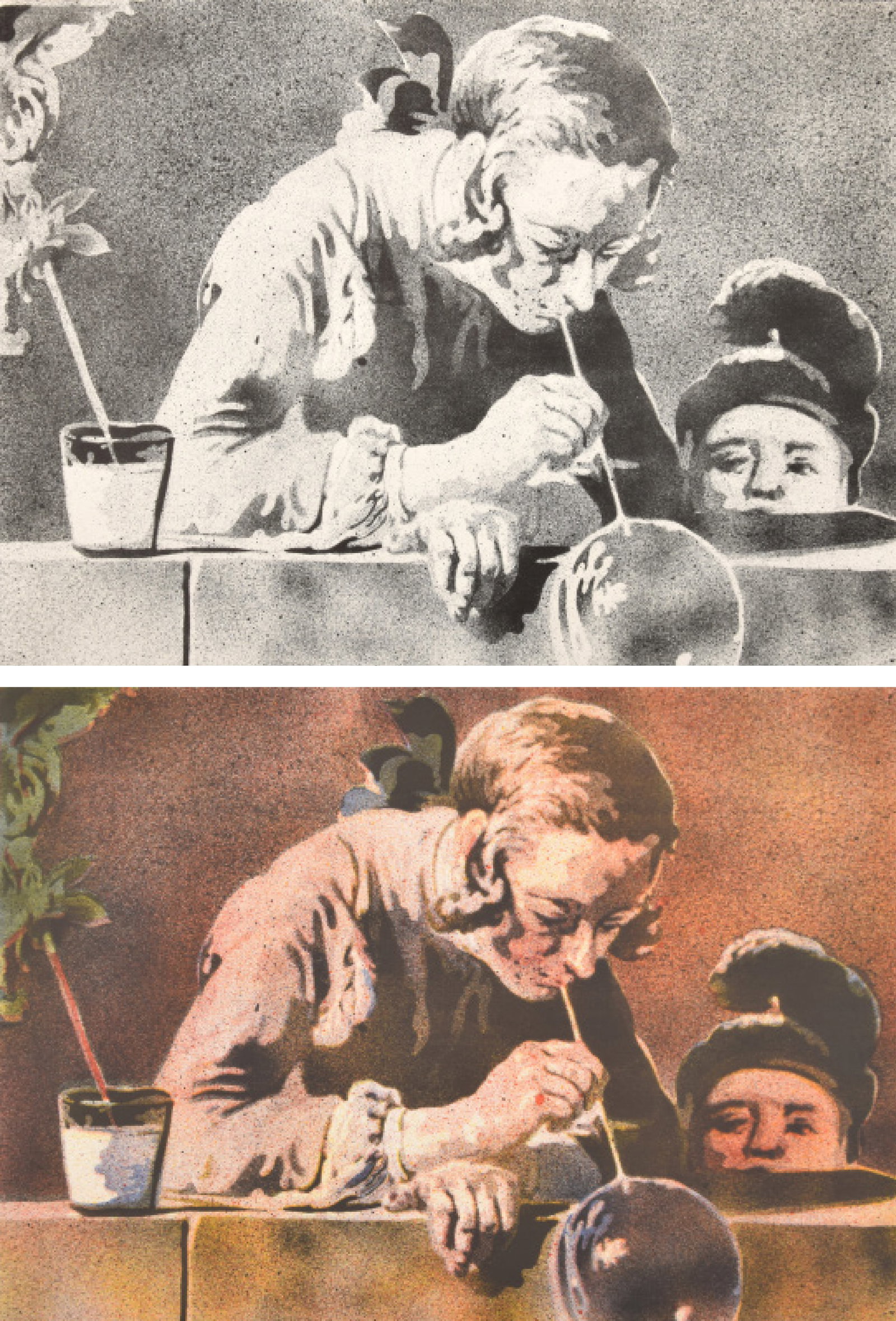 2 John Clem Clarke Lithographs, Signed Edition (1 of 11)