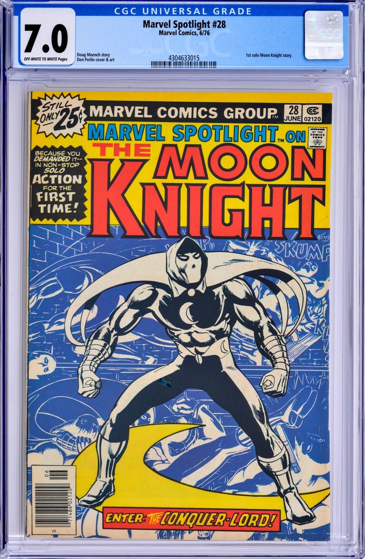 MARVEL SPOTLIGHT #28, CGC 7.0 (1 of 5)