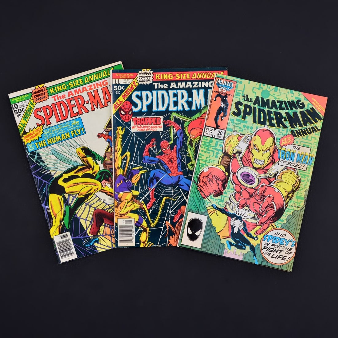 3 Marvel Comics, THE AMAZING SPIDER-MAN ANNUAL #10, #11 & #20 (1 of 7)
