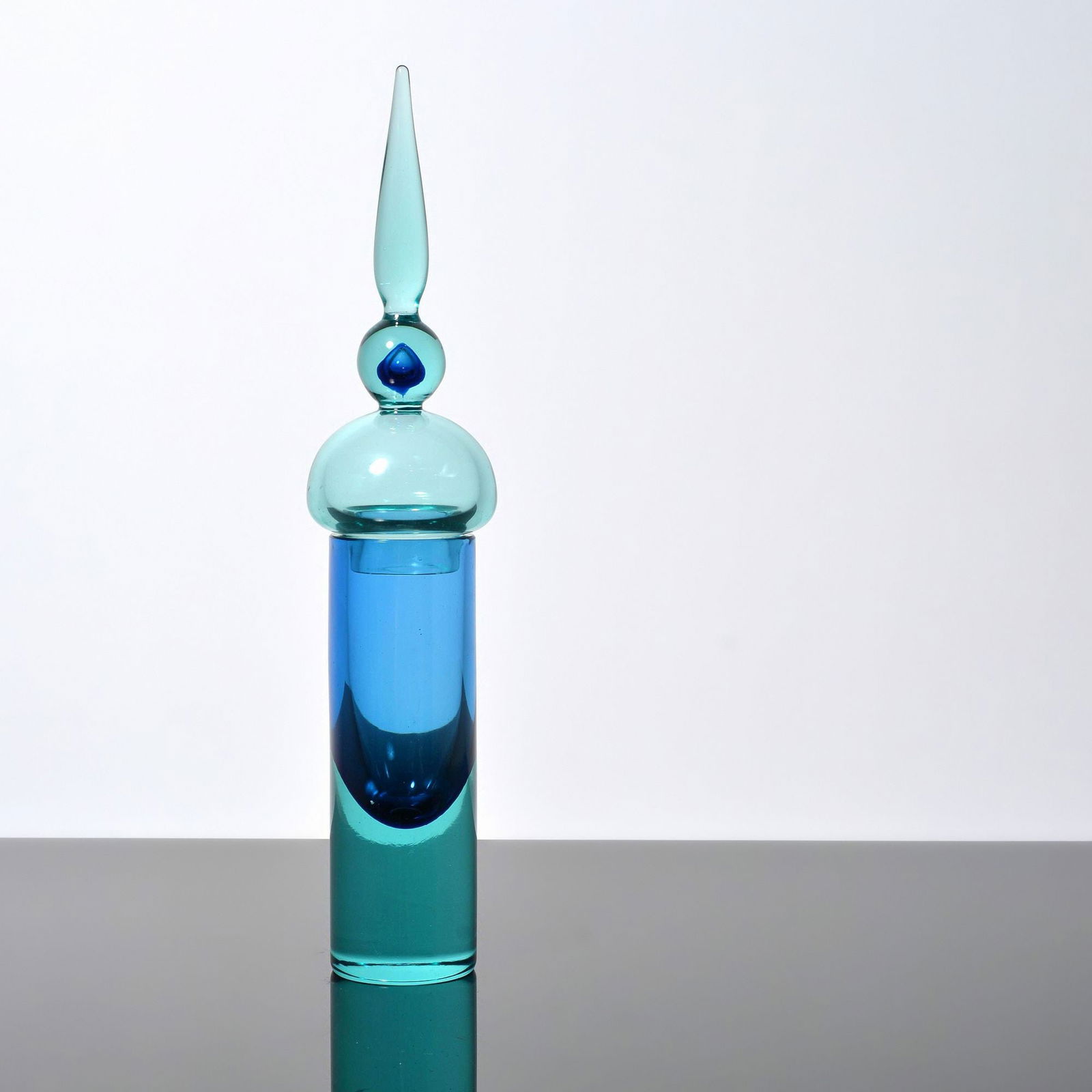 Large Cenedese SOMMERSO Decanter / Bottle, Murano (1 of 10)