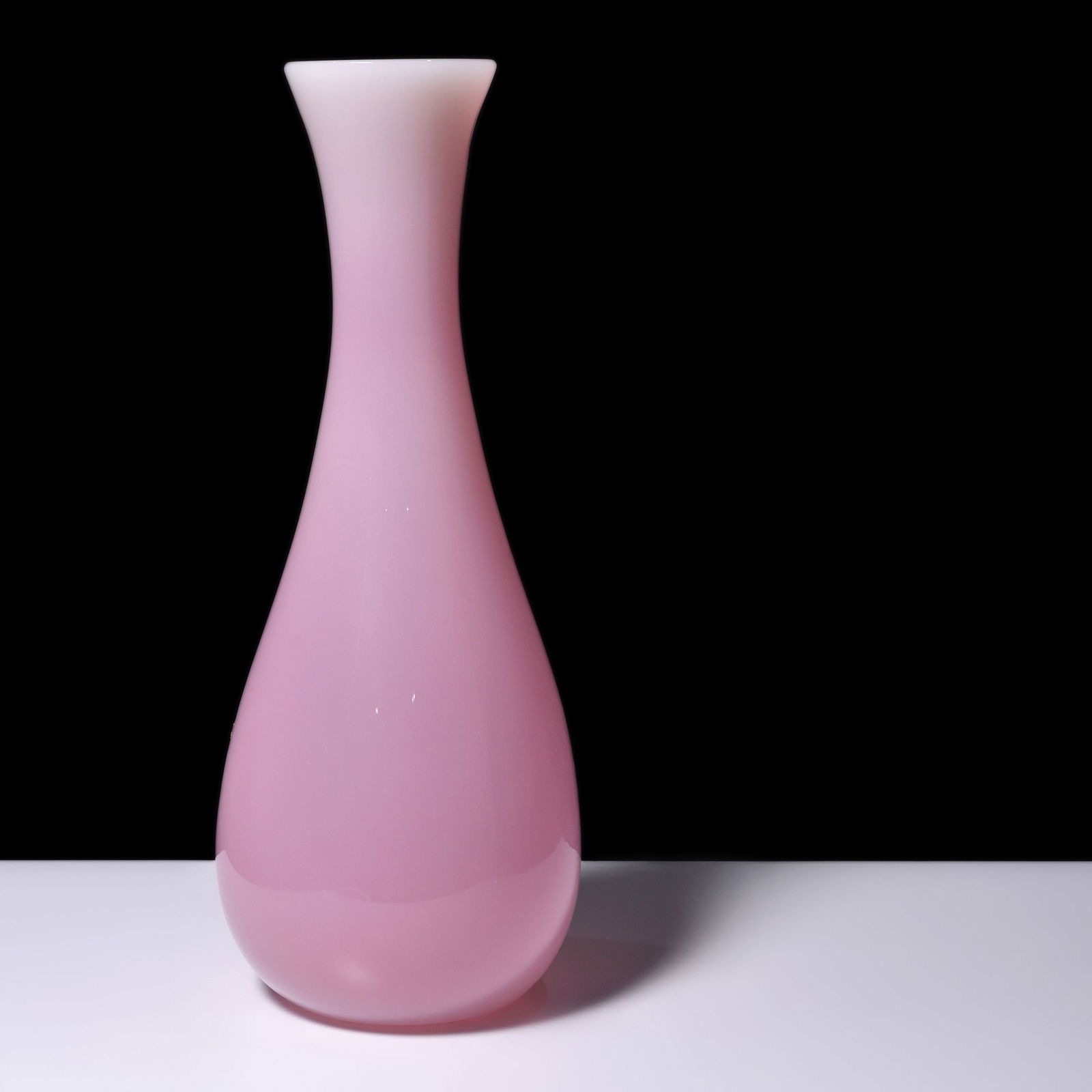 Monumental Archimede Seguso ALABASTRO Floor Vase, 27"H, Murano (1 of 11)