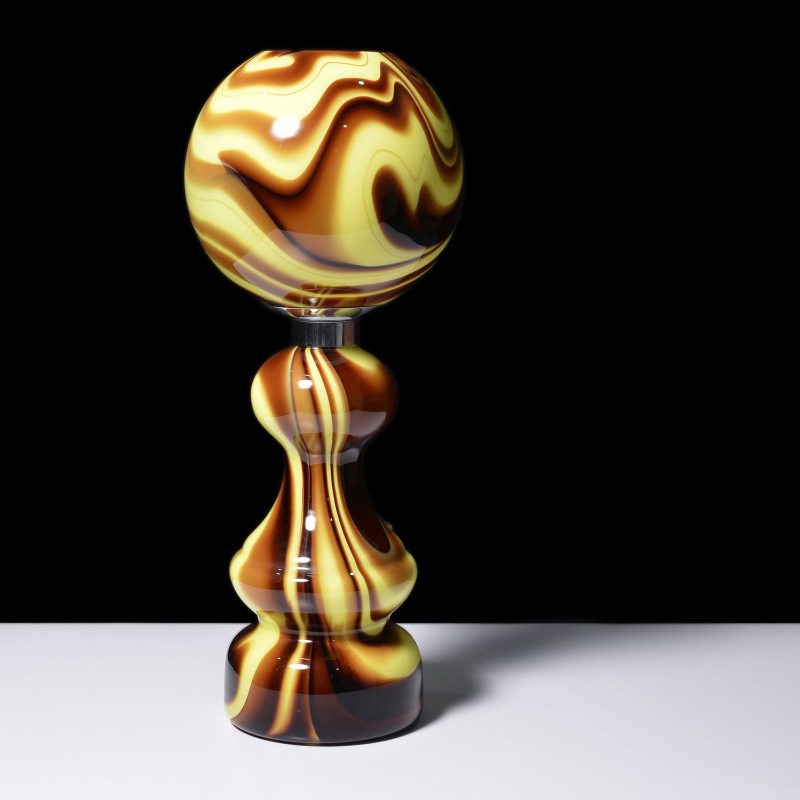 Large Carlo Moretti Table Lamp, 24"H, Murano (1 of 13)