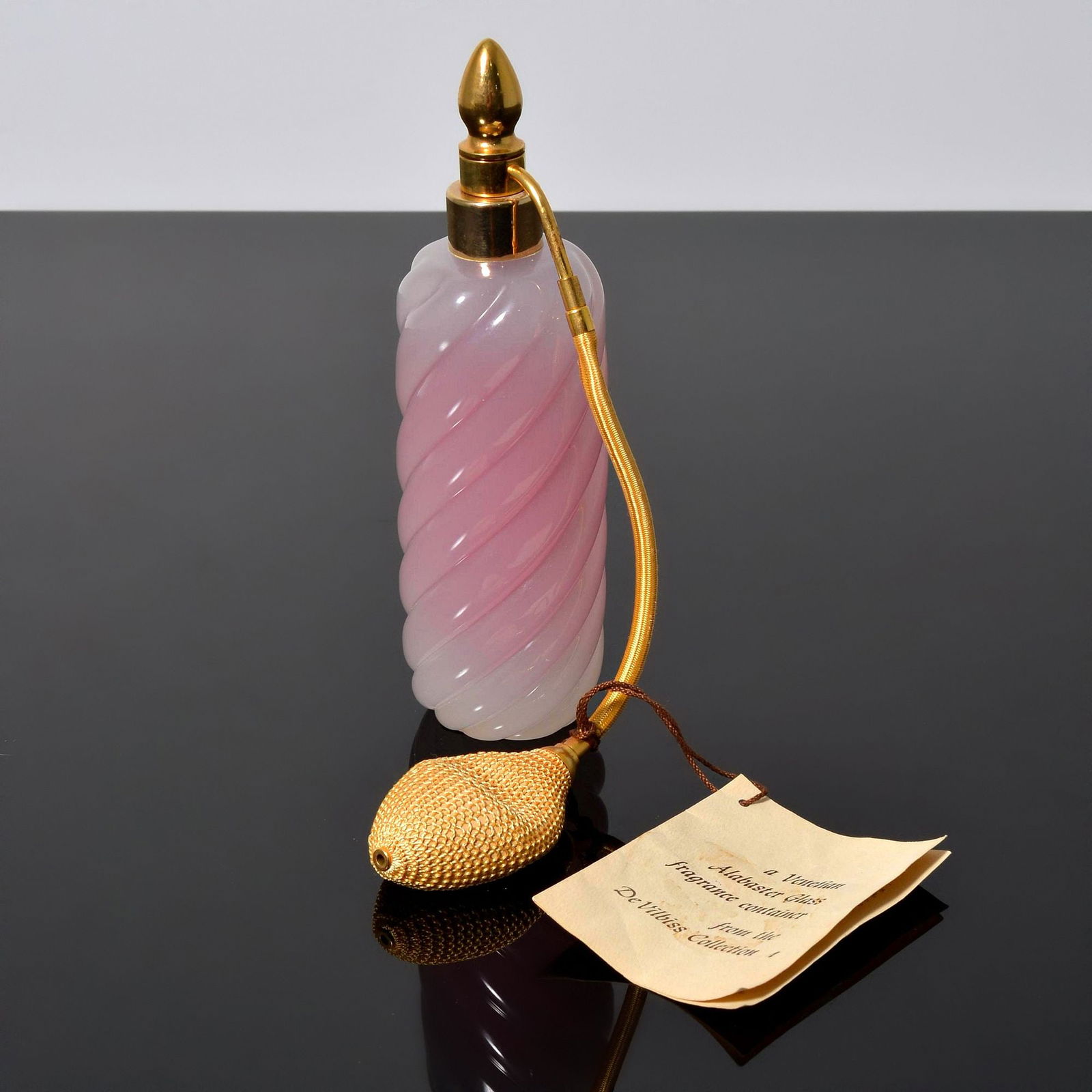 Archimede Seguso ALABASTRO Perfume Bottle / Atomizer, Murano (1 of 9)