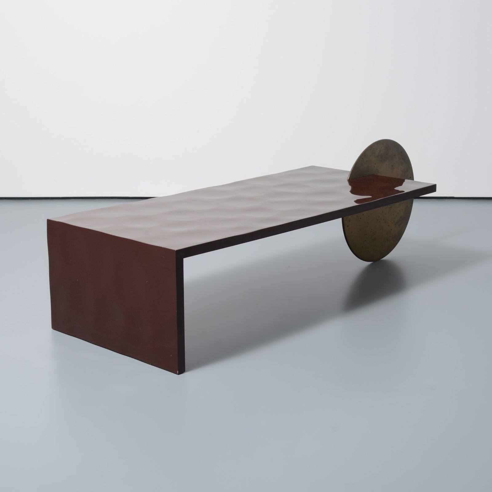 Patrick Naggar BOREALIS Coffee Table: Artist/Designer; Manufacturer: Patrick Naggar (French, b. 1946); Ralph Pucci International (USA)Marking(s); notes: no marking(s) apparentMaterials: lacquered and bronze