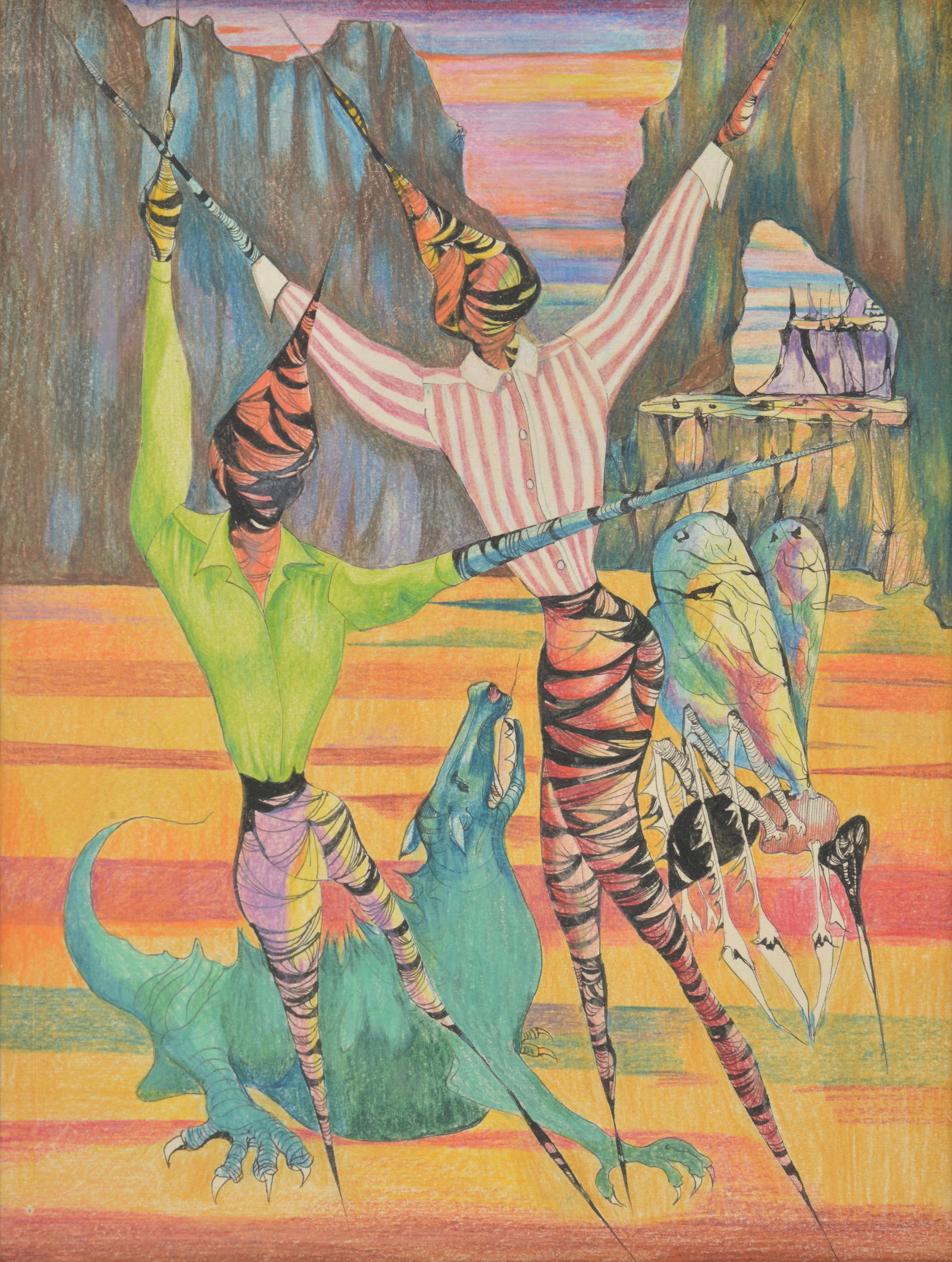 Leon Kelly Surrealist Drawing (1 of 8)