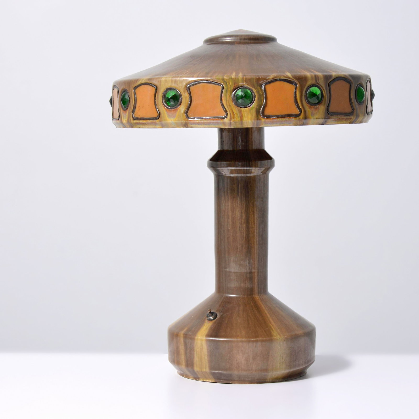 Rare Fulper VASEKRAFT Table Lamp (1 of 10)
