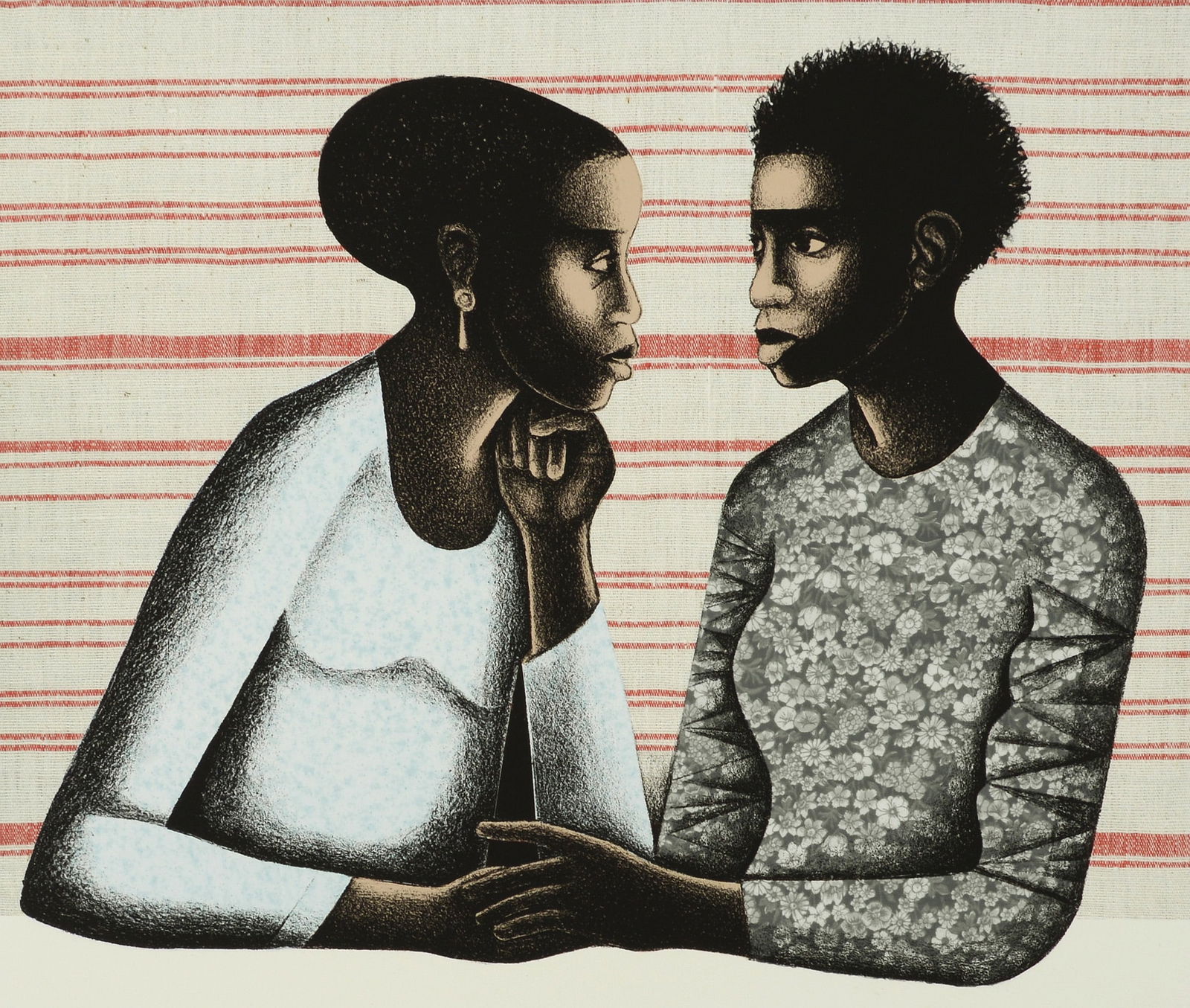 Elizabeth Catlett GOSSIP Print (1 of 11)