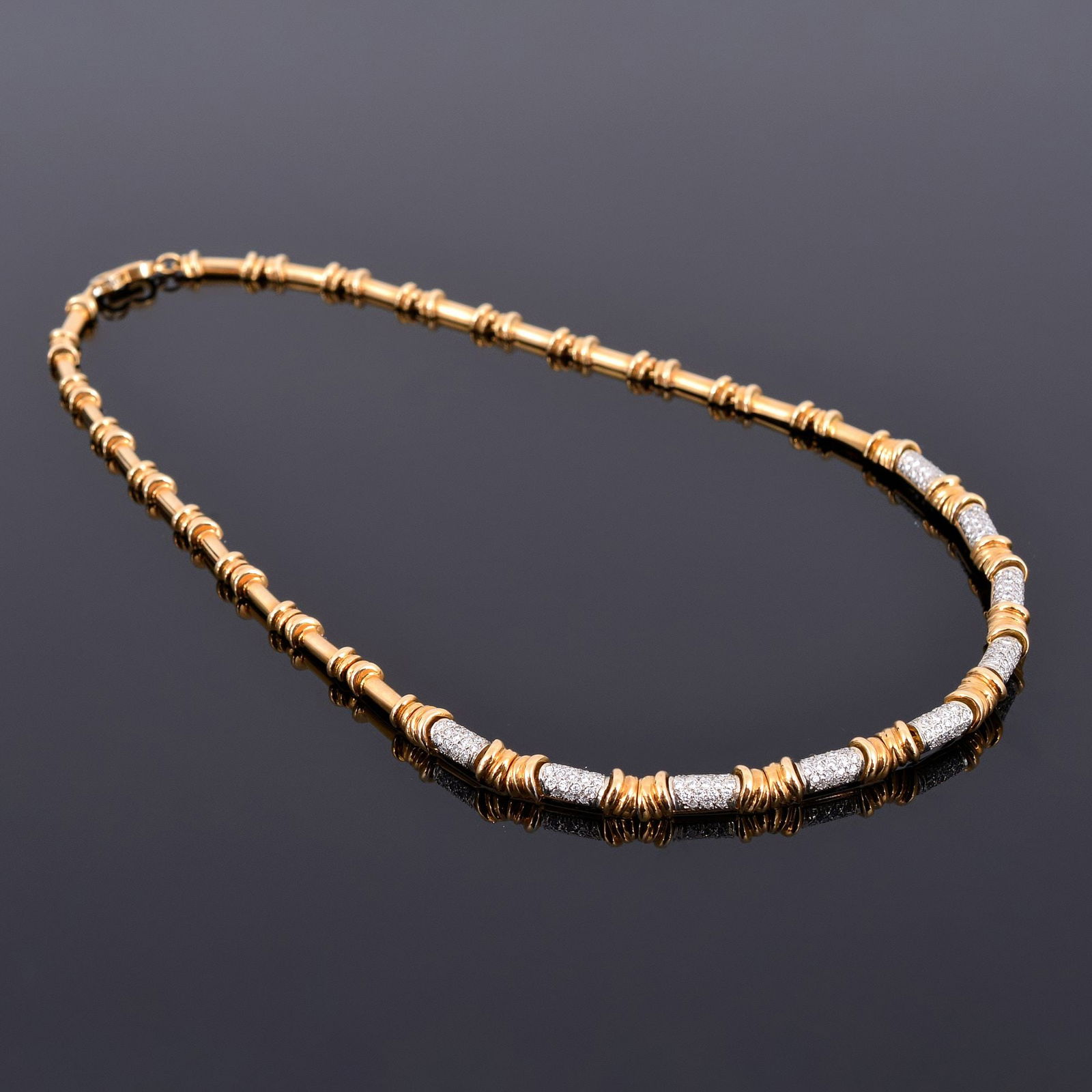 18K Gold & Diamond Estate Necklace (1 of 8)