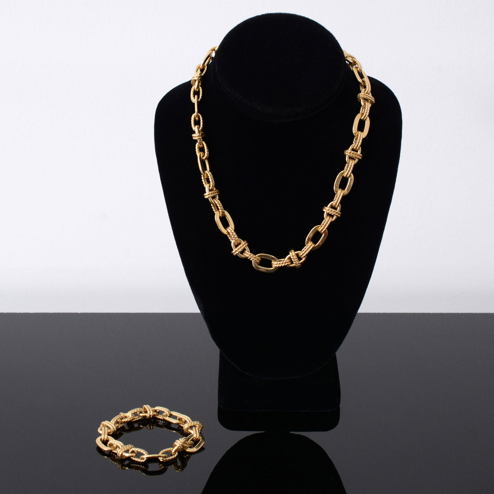 14K Gold Estate Necklace & Bracelet (1 of 18)