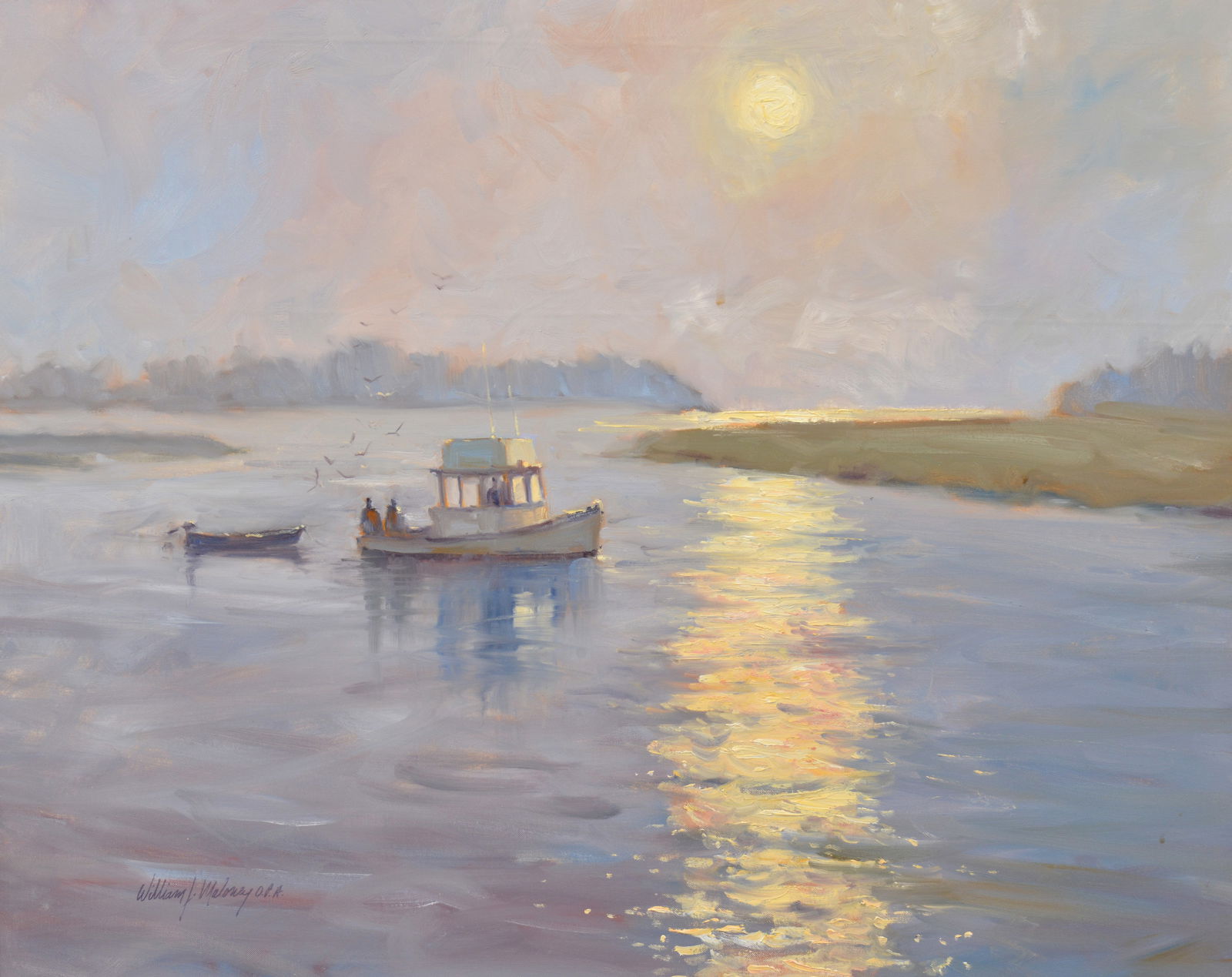 William J. Maloney Painting (1 of 11)