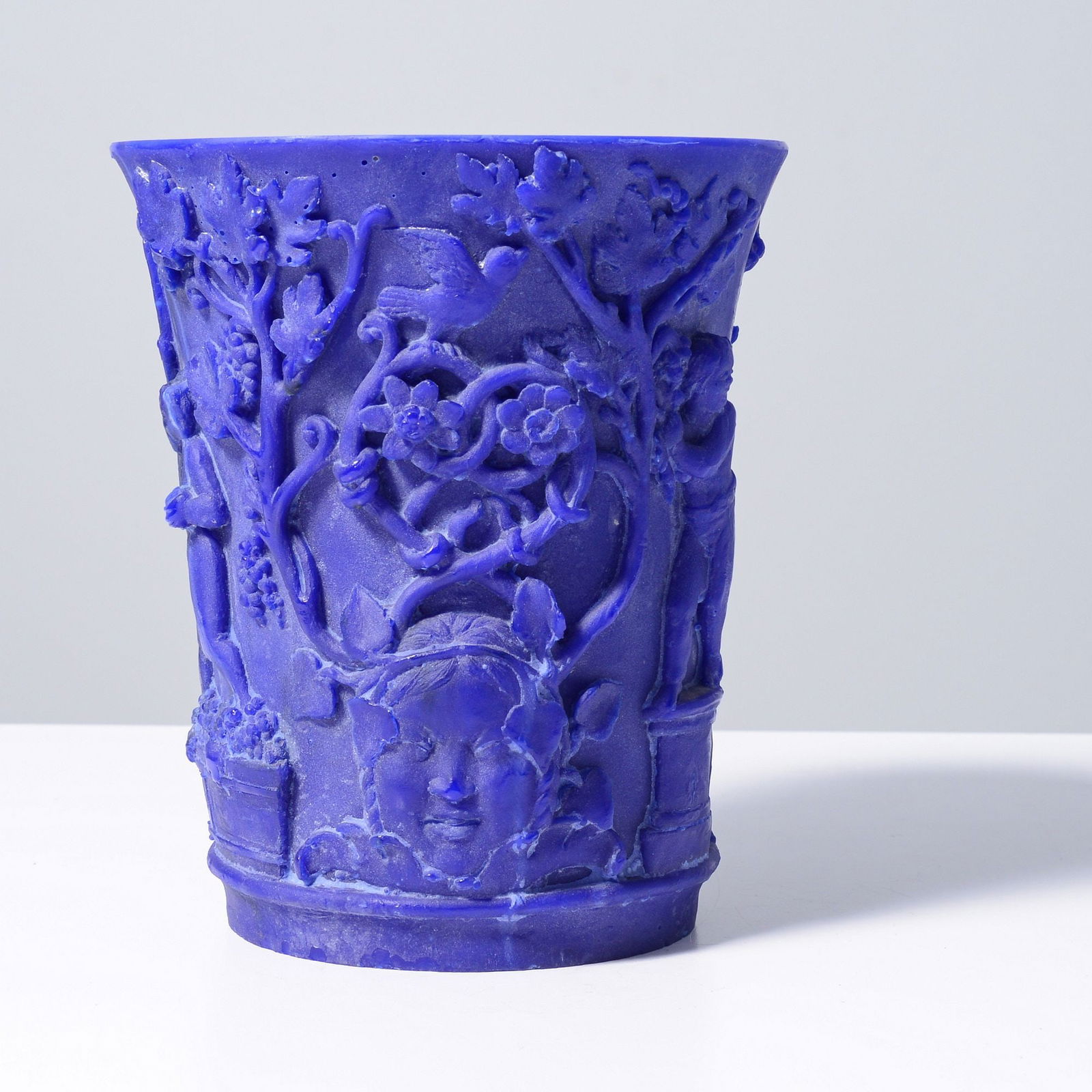 Grifo BACCO Vase, Murano: Artist/Designer; Manufacturer: Grifo (Italy)Marking(s); notes: signed, marking(s)Materials: glassDimensions (H, W, D): 8.25"h, 7"dia