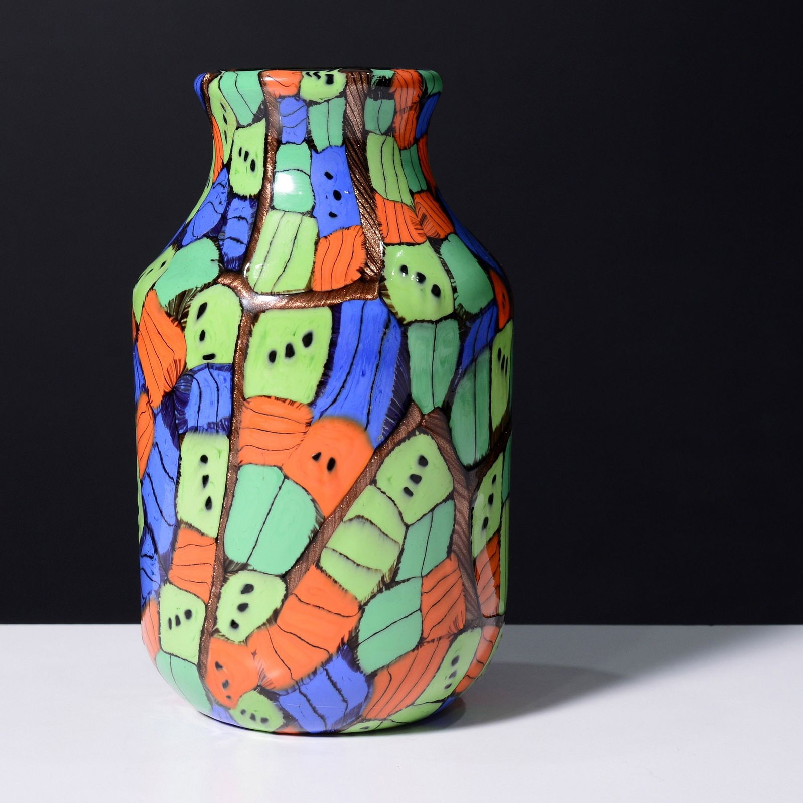 Vittorio Ferro a MURRINE Vase, Murano (1 of 10)