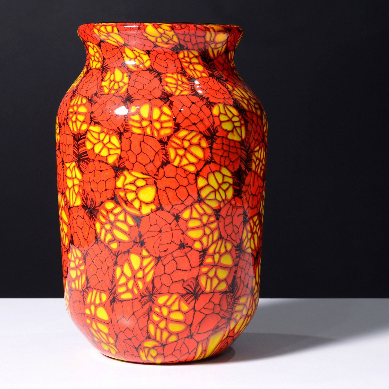 Vittorio Ferro a MURRINE Vase, Murano (1 of 8)