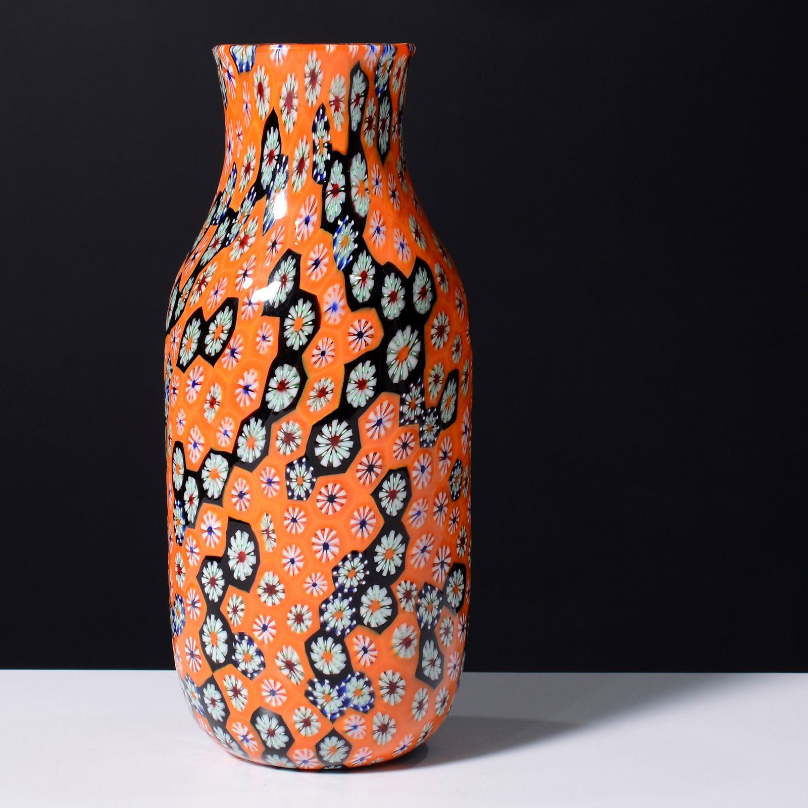 Ermanno Toso KIKU Vase, Murano (1 of 8)
