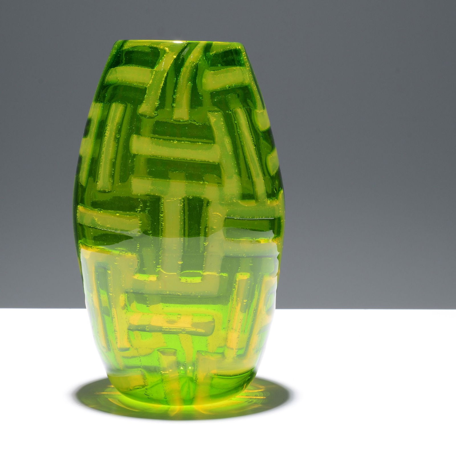 Arnoldo Toso Vase, Murano: Artist/Designer; Manufacturer: Arnoldo Toso (Italian, 1939-2017); Fratelli Toso (Italy)Marking(s); notes: signed, marking(s)Materials: glassDimensions (H,