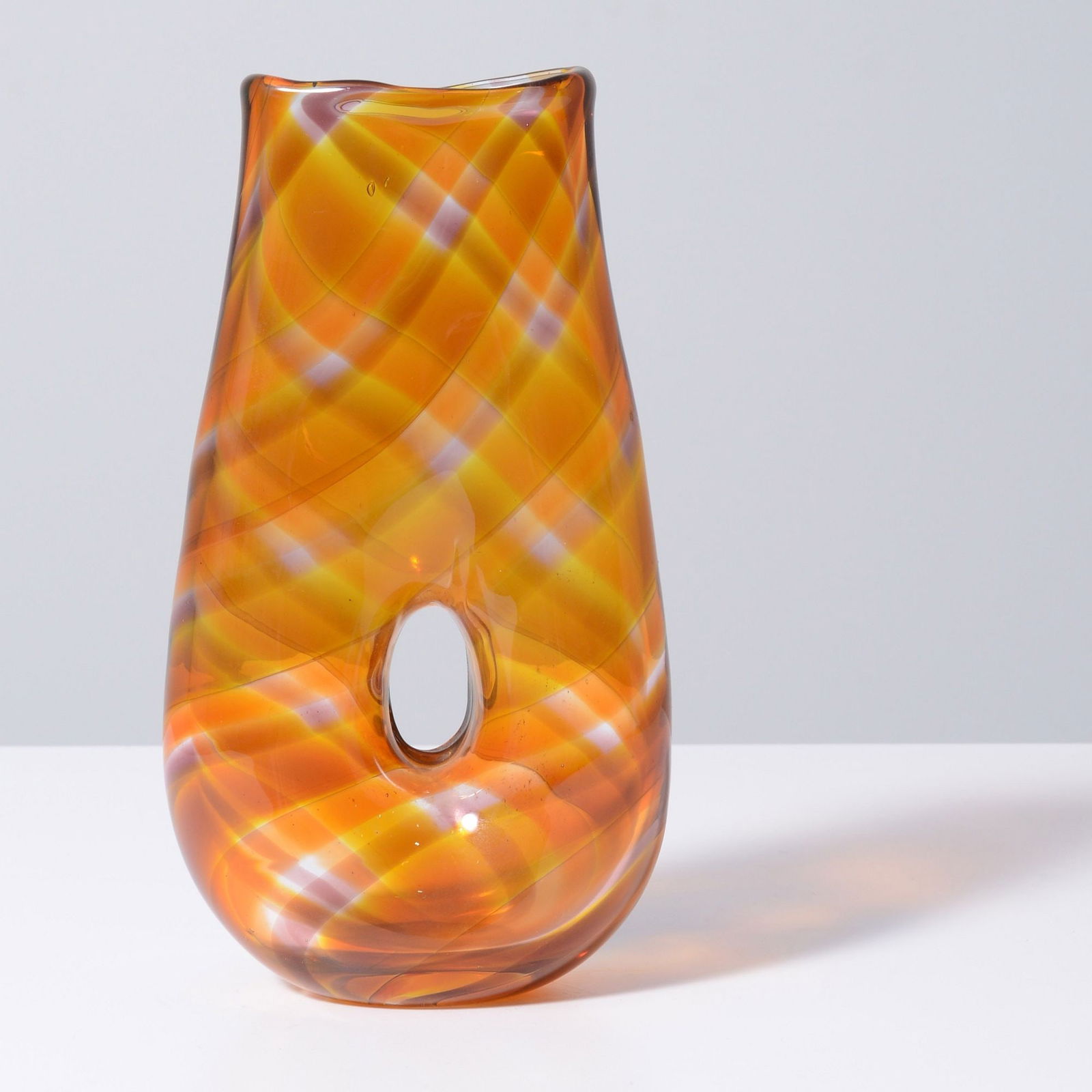 Unique Fulvio Bianconi Vase, Murano (1 of 9)