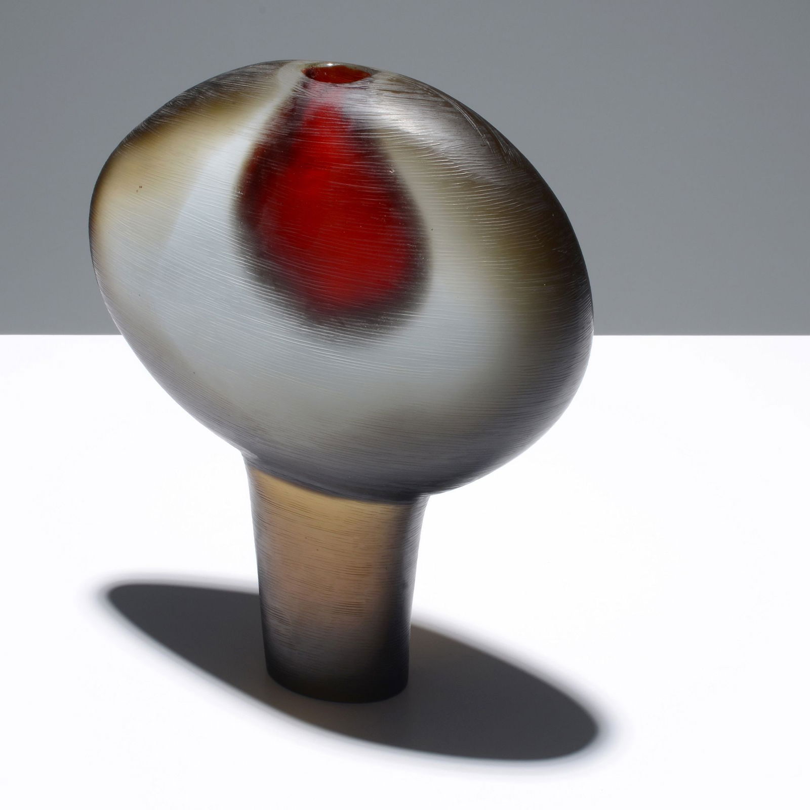 Alfredo Barbini VETRO PESANTE SASSO Vase / Vessel, Murano (1 of 11)