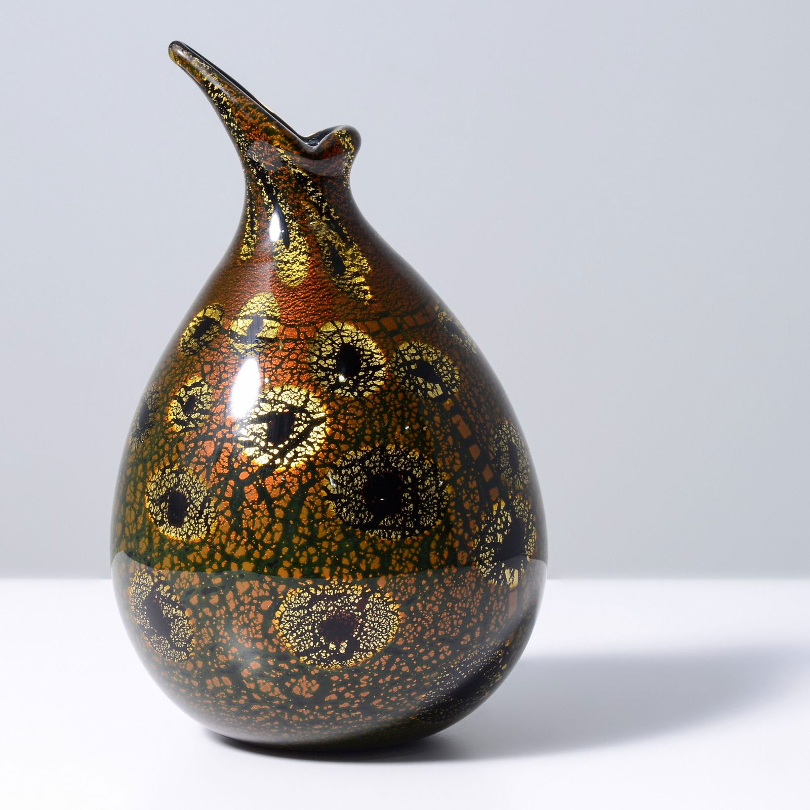 Giulio Radi REAZIONE POLICROME Vase, Murano (1 of 6)