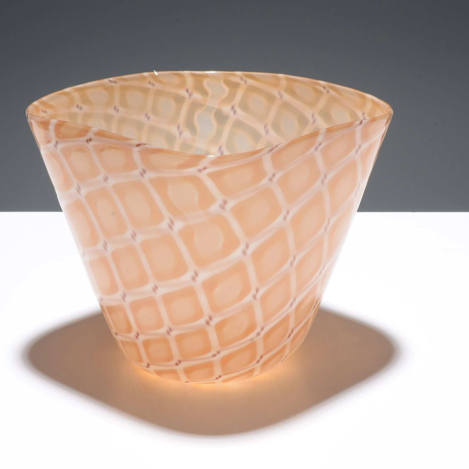 Archimede Seguso LOSANGHE Bowl, Murano (1 of 8)