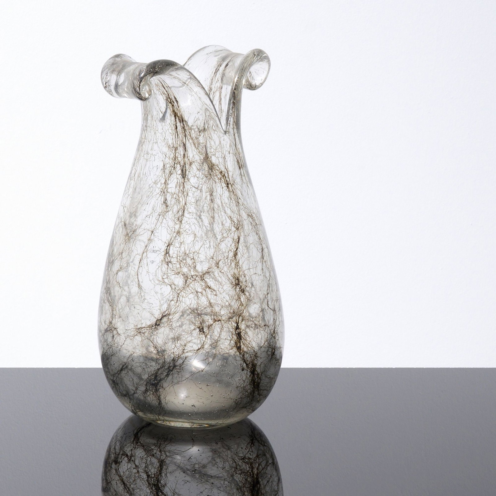 Ercole Barovier CREPUSCOLO Vase, 12.25"H, Murano (1 of 8)