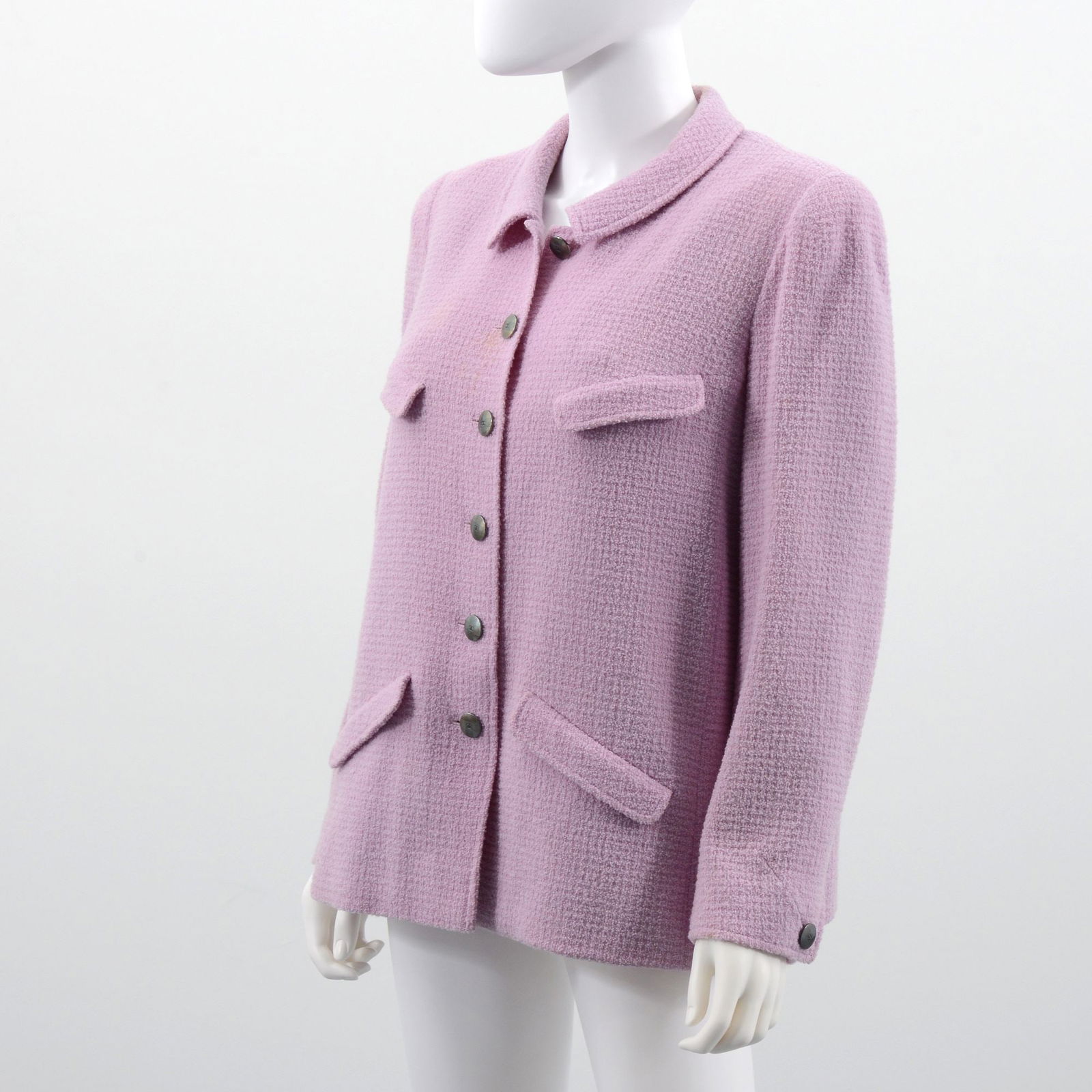 Chanel Boutique Purple Wool Blazer / Jacket (1 of 14)