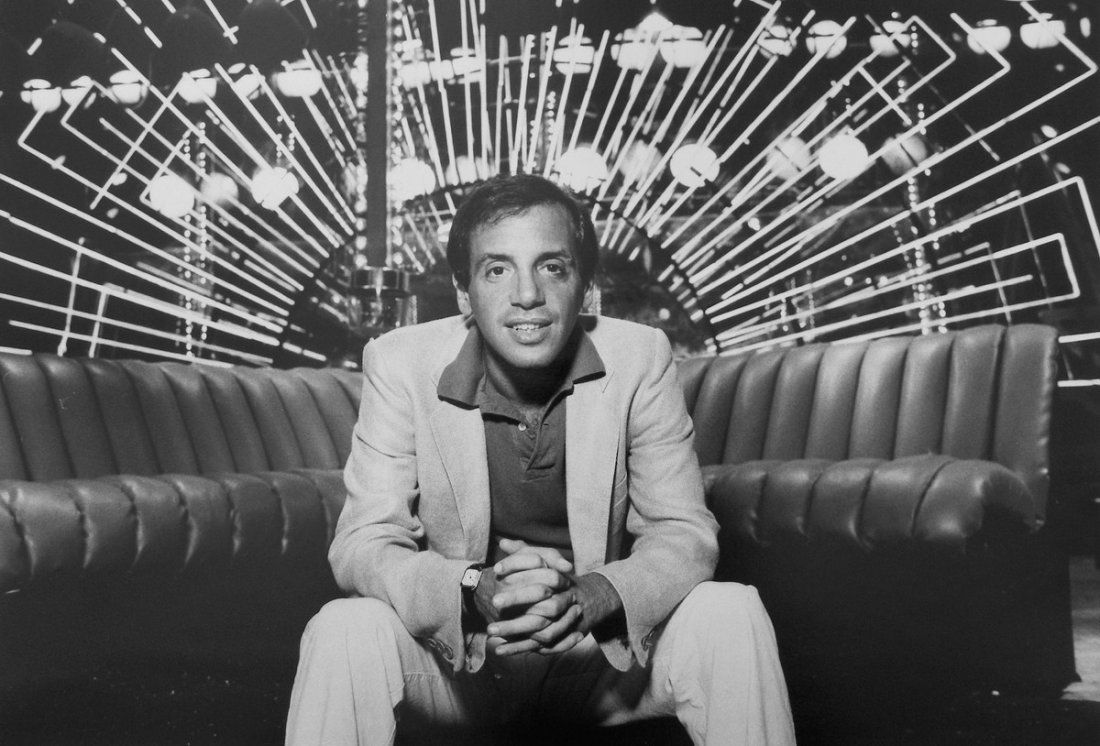 Steve Rubell at Studio 54 Photo: Additional Information & Circa: Photo of Steve Rubell on a 1970's "De Sede Non-Stop" sofa with lighting backdrop at Studio 54 (People Weekly). Provenance: Estate of Steve Rubell Dimensions: 11"h, 14"w