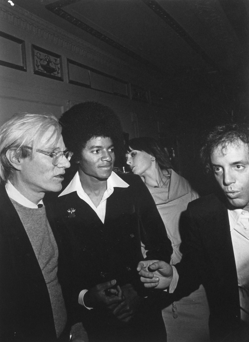 Jackson, Minnelli, Warhol, Studio 54 Photos +: Additional Information & Circa: Photo 1, 2, 3: Michael Jackson, Liza Minnelli, and Steve Rubell at Studio 54 (Jay Good). Photo 4: Michael Jackson and Liza Minnelli at Studio 54 (Jay Good). Photo 5: An