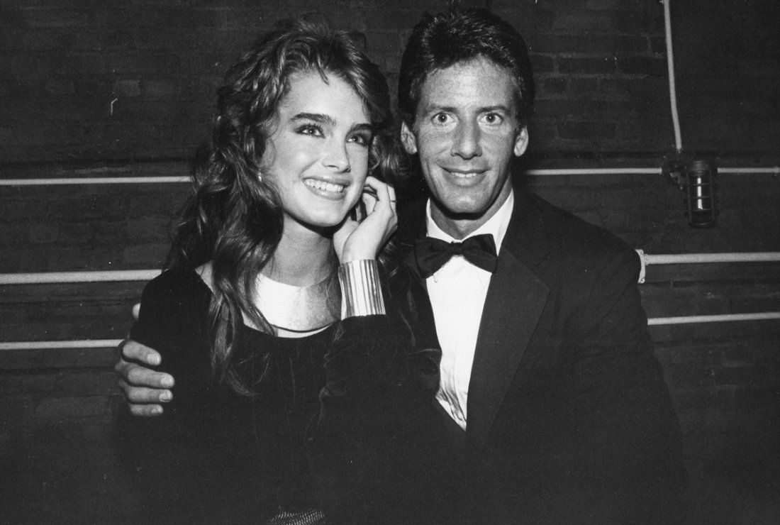Shields, Klein, Studio 54 Photo +: Additional Information & Circa: Photo 1: Brooke Shields and Calvin Klein at Studio 54, 1981 (Adam Scull). Signed postcard from Calvin Klein to Steve Rubell. People magazine of Brooke Shields and Calvi