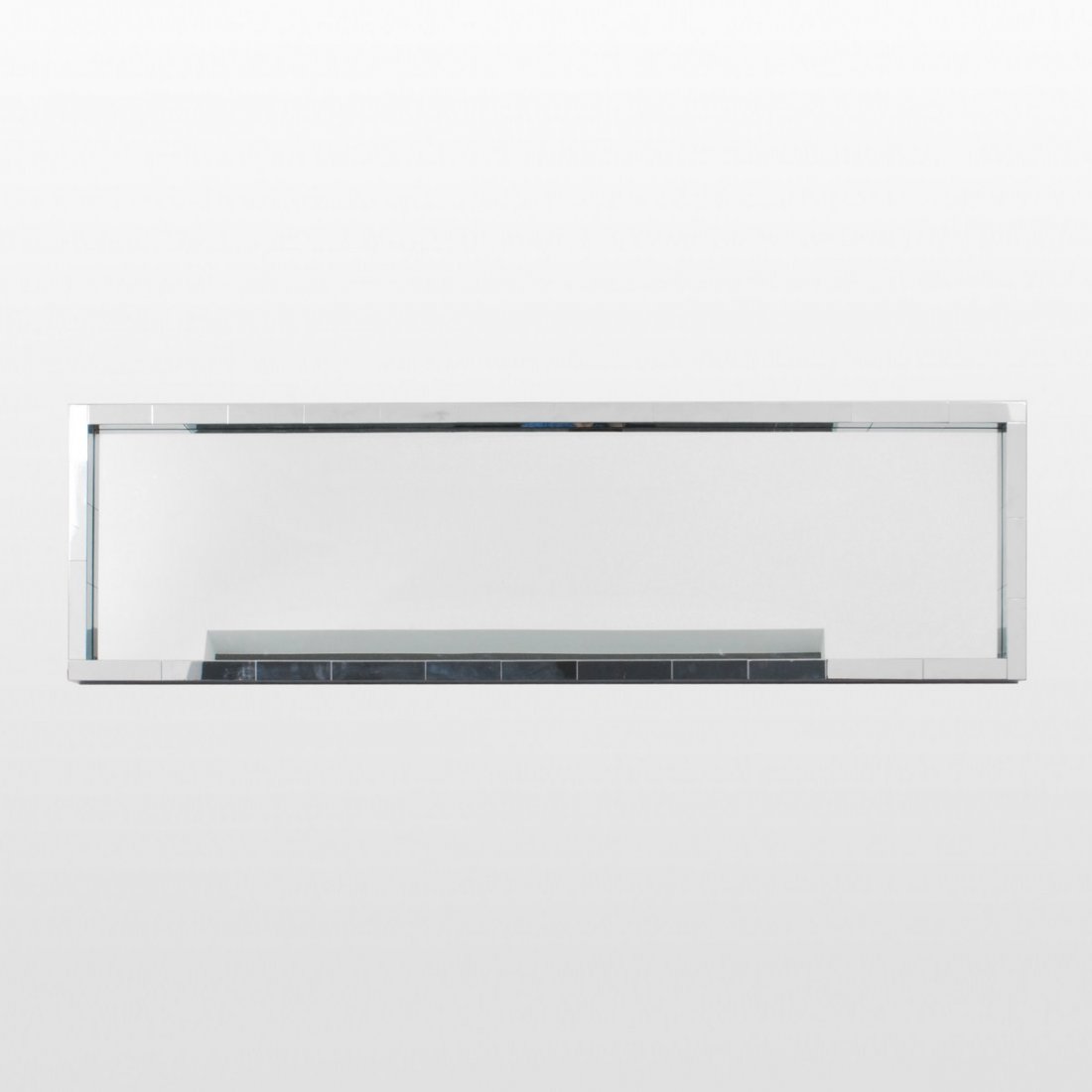 Large Paul Evans "Cityscape" Mirror: Designer & Manufacturer: Paul Evans; Paul Evans Studio for Directional Markings: marked Country of Origin & Materials: USA; mirror, chrome Additional Information & Circa: Large "Cityscape" mirror by P