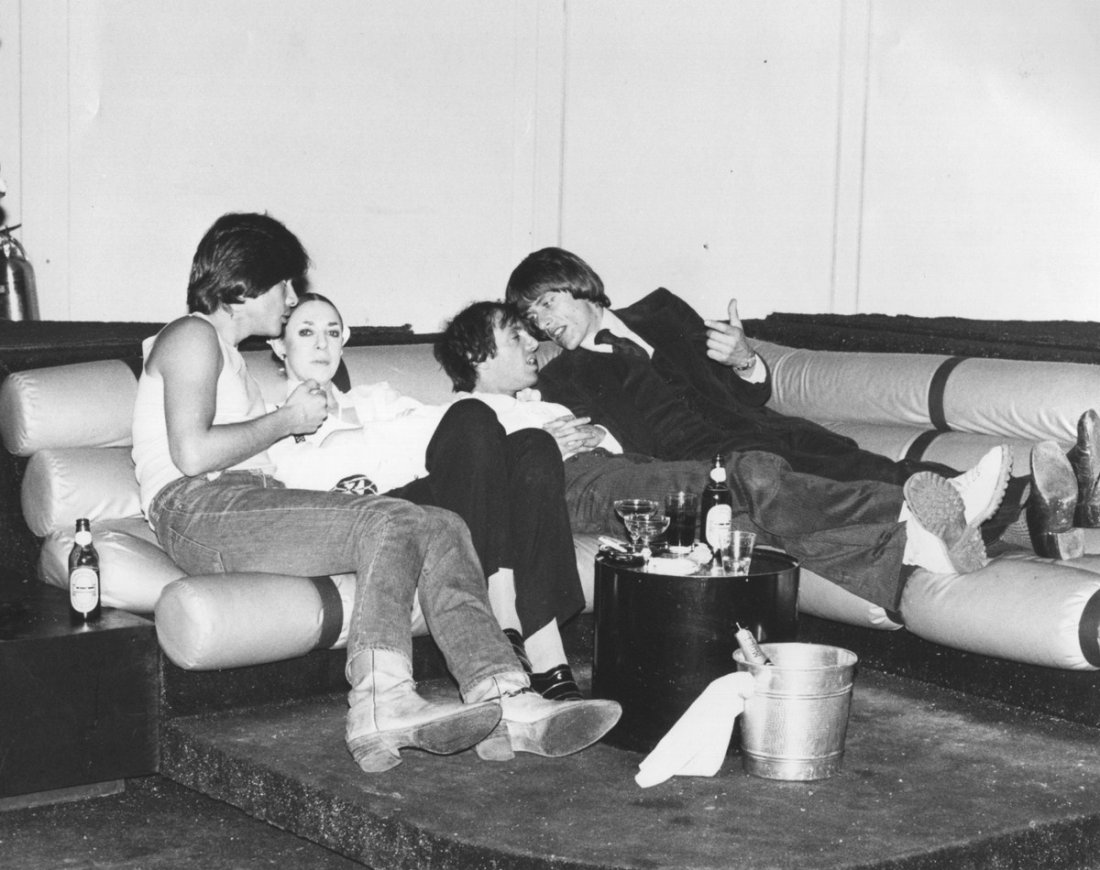 Flick, Hugo, Rubell, Studio 54 Photos: Additional Information & Circa: Photo 1: Mick Flick and Andre de Portago at Studio 54. Photo 2: Victor Hugo dancing at Studio 54. Photo 3, 4, 5: Various people at Studio 54. Photo 6: Steve Rubell and 